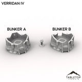 Tabletop Terrain Terrain 28/32mm / Bunker A Verridan IV