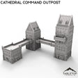 Tabletop Terrain Terrain 28/32mm Cathedral Command Outpost- Caelum Turrim #5