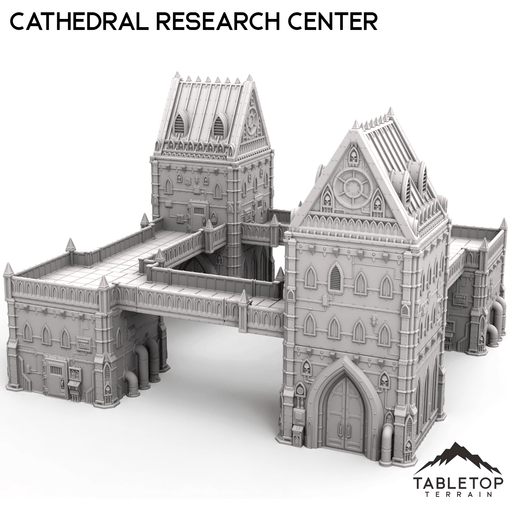 Tabletop Terrain Terrain 28/32mm Cathedral Research Center - Caelum Turrim #2