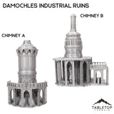 Tabletop Terrain Terrain 28/32mm / Chimney A Damochles Industrial Ruins