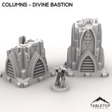 Tabletop Terrain Terrain 28/32mm / Columns Divine Bastion, a Failed Arcology