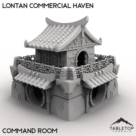 Tabletop Terrain Terrain 28/32mm / Command Room Lontan Commercial Haven