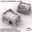 Tabletop Terrain Terrain 28/32mm / Commercial Store B Lontan Commercial Haven