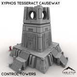 Tabletop Terrain Terrain 28/32mm / Control Towers Xyphos Tesseract Causeway