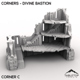 Tabletop Terrain Terrain 28/32mm / Corner C Corners - Divine Bastion, a Failed Arcology