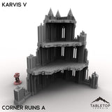 Tabletop Terrain Terrain 28/32mm / Corner Ruins A Karvis V