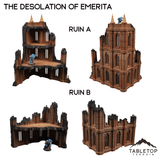 Tabletop Terrain Terrain 28/32mm / Corner Ruins A The Desolation of Emerita