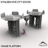 Tabletop Terrain Terrain 28/32mm / Crane Platform Kyhlden Hive City Docks