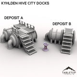 Tabletop Terrain Terrain 28/32mm / Deposit A Kyhlden Hive City Docks