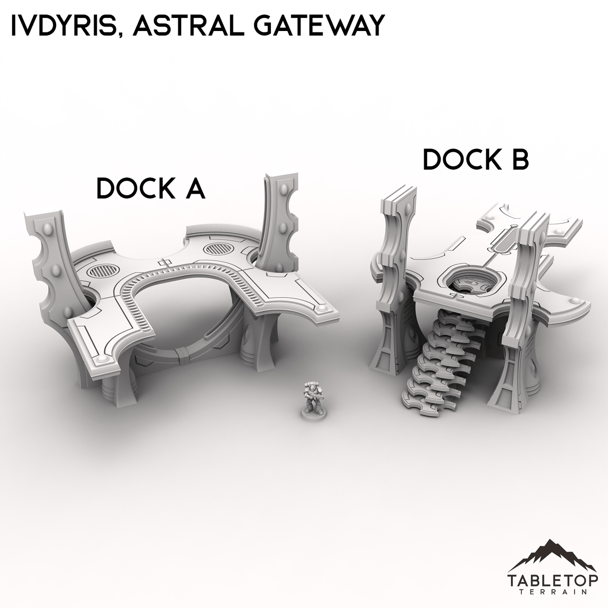 Tabletop Terrain Terrain 28/32mm / Dock A Ivdyris, Astral Gateway