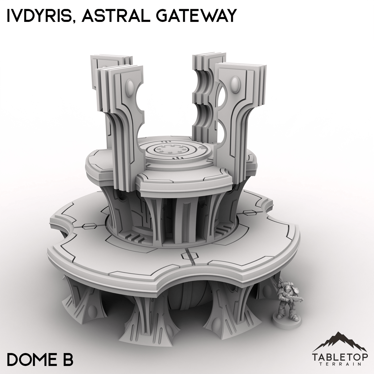 Tabletop Terrain Terrain 28/32mm / Dome B Ivdyris, Astral Gateway