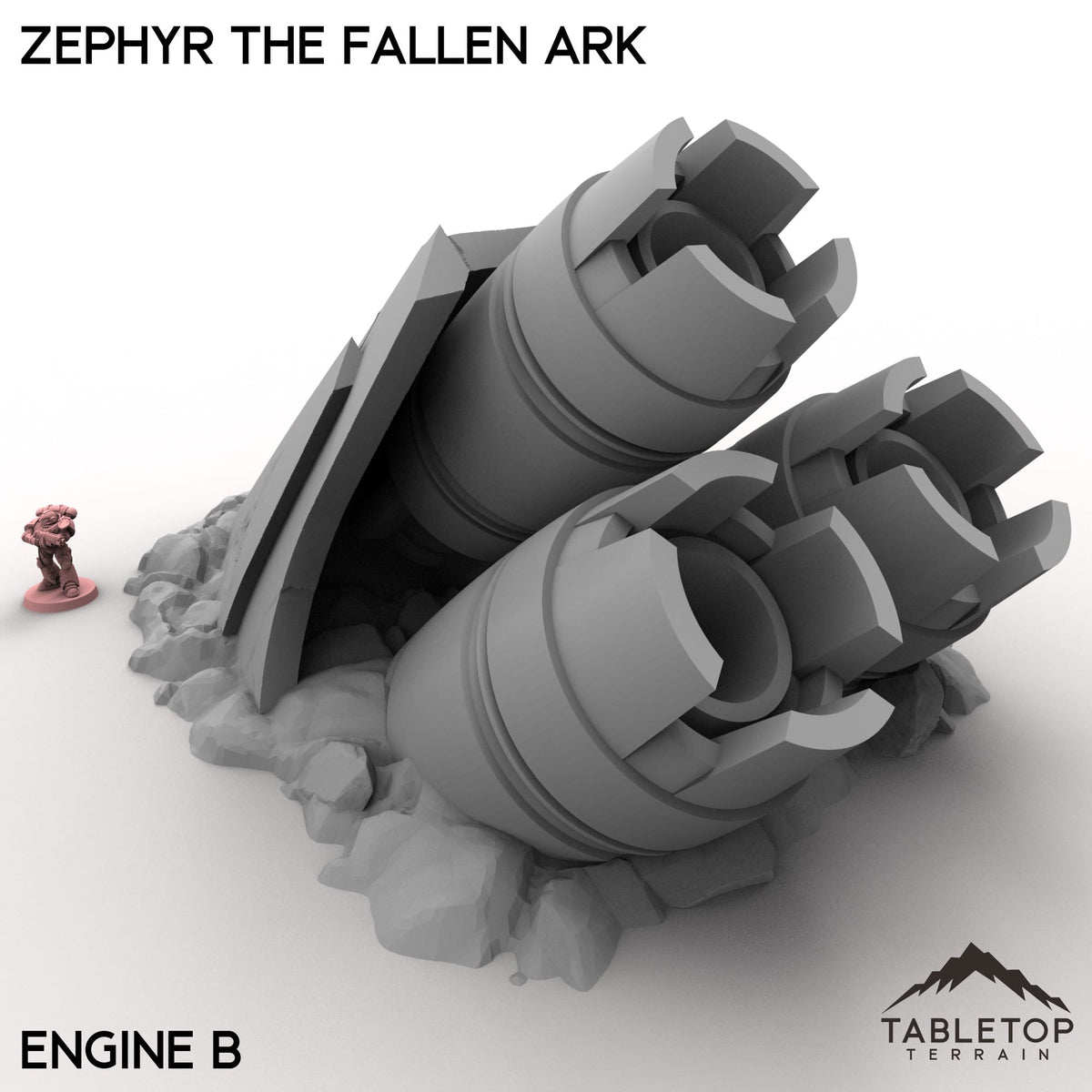 Tabletop Terrain Terrain 28/32mm / Engine B Zephyr The Fallen Ark
