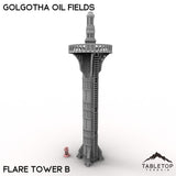 Tabletop Terrain Terrain 28/32mm / Flare Tower B Golgotha Oil Fields