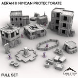 Tabletop Terrain Terrain 28/32mm / Full Set Aeran III Nimoan Protectorate