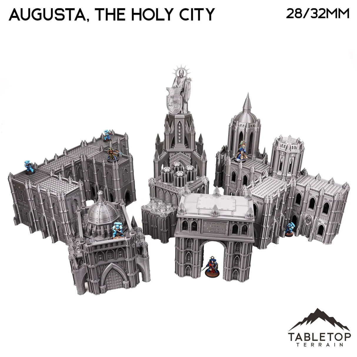Tabletop Terrain Terrain 28/32mm / Full Set Augusta, The Holy City