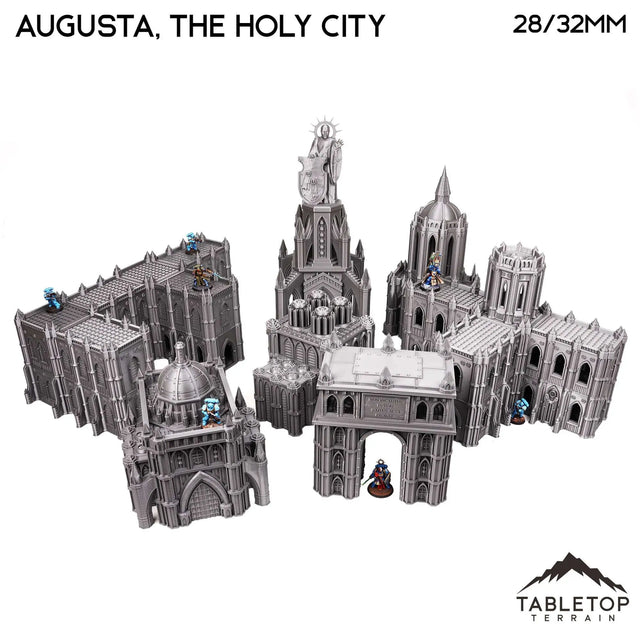 Tabletop Terrain Terrain 28/32mm / Full Set Augusta, The Holy City
