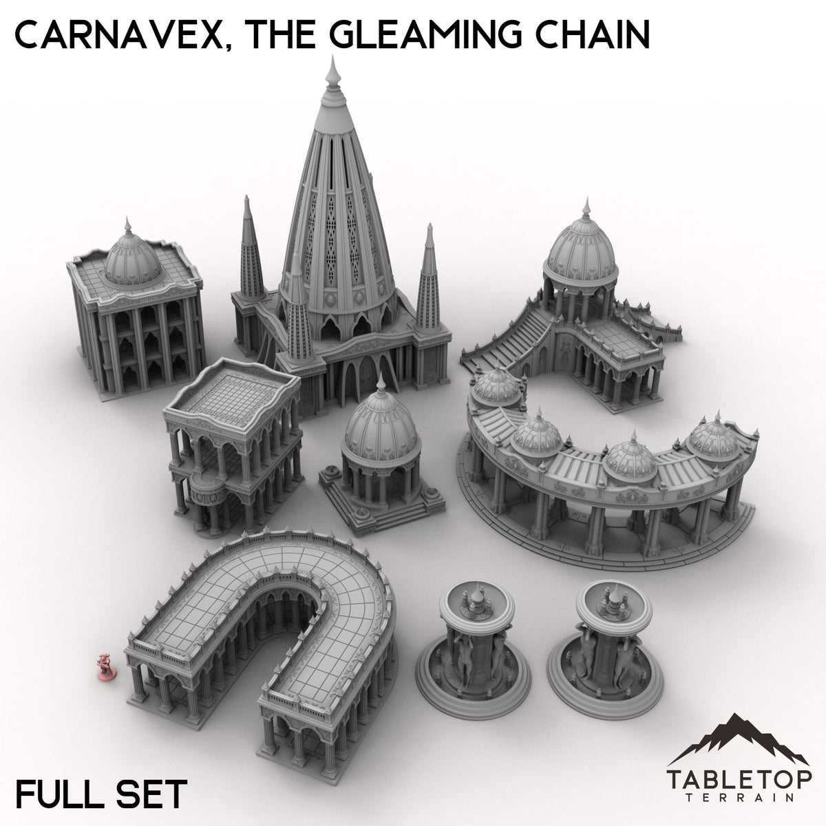 Tabletop Terrain Terrain 28/32mm / Full Set Carnavex, The Gleaming Chain