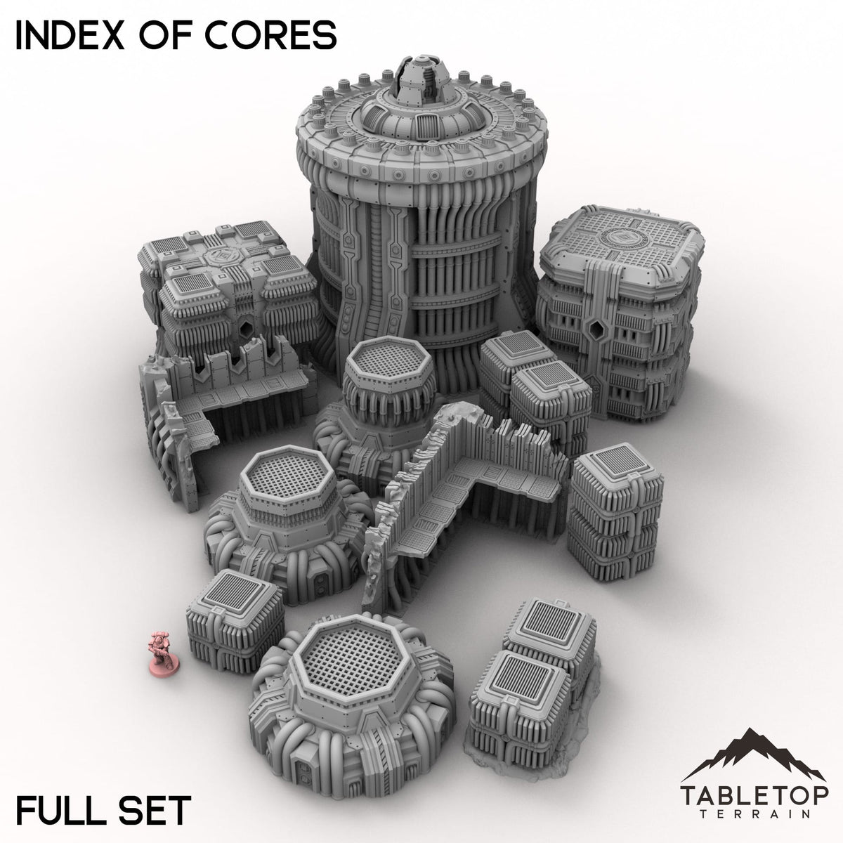 Tabletop Terrain Terrain 28/32mm / Full Set Index of Cores