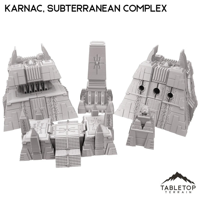Tabletop Terrain Terrain 28/32mm / Full Set Karnac, Subterranean Complex