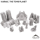 Tabletop Terrain Terrain 28/32mm / Full Set Karnac, The Tomb Planet