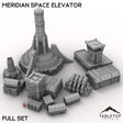 Tabletop Terrain Terrain 28/32mm / Full Set Meridian Space Elevator
