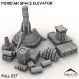 Tabletop Terrain Terrain 28/32mm / Full Set Meridian Space Elevator