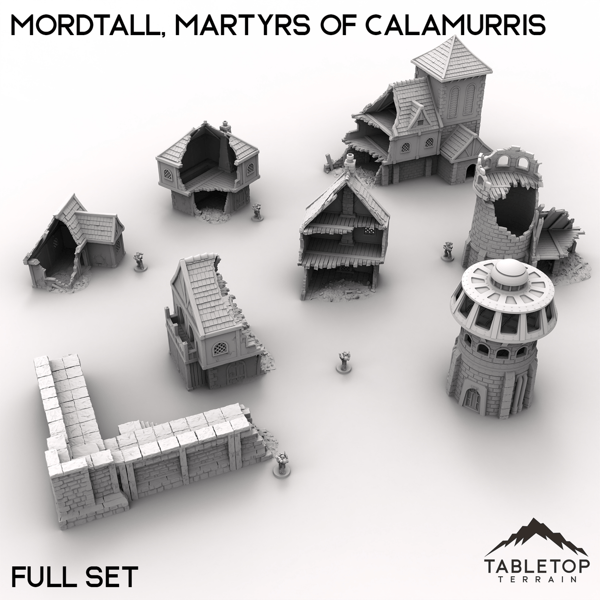 Tabletop Terrain Terrain 28/32mm / Full Set Mordtall, Martyrs of Calamurris