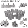 Tabletop Terrain Terrain 28/32mm / Full Set Sanguis, Crimson Anomaly