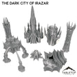 Tabletop Terrain Terrain 28/32mm / Full Set The Dark City of Irazar