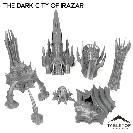 Tabletop Terrain Terrain 28/32mm / Full Set The Dark City of Irazar