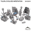 Tabletop Terrain Terrain 28/32mm / Full Set Tulipa, Evolved Infestation