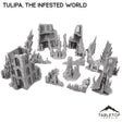 Tabletop Terrain Terrain 28/32mm / Full Set Tulipa, The Infested World