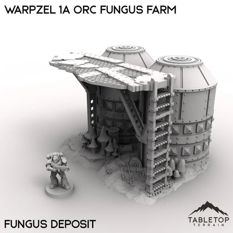 Tabletop Terrain Terrain 28/32mm / Fungus Deposit Warpzel 1A Orc Fungus Farm