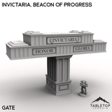 Tabletop Terrain Terrain 28/32mm / Gate Invictaria, Beacon of Progress