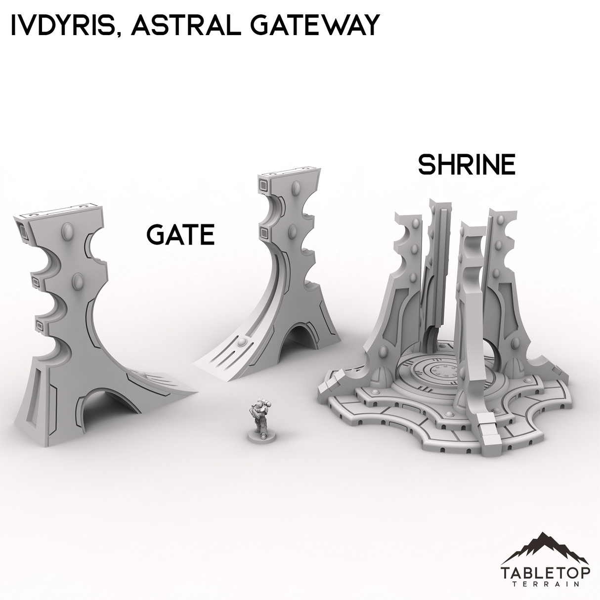 Tabletop Terrain Terrain 28/32mm / Gate Ivdyris, Astral Gateway