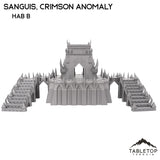 Tabletop Terrain Terrain 28/32mm / Hab B Sanguis, Crimson Anomaly