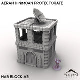 Tabletop Terrain Terrain 28/32mm / Hab Block 3 Aeran III Nimoan Protectorate
