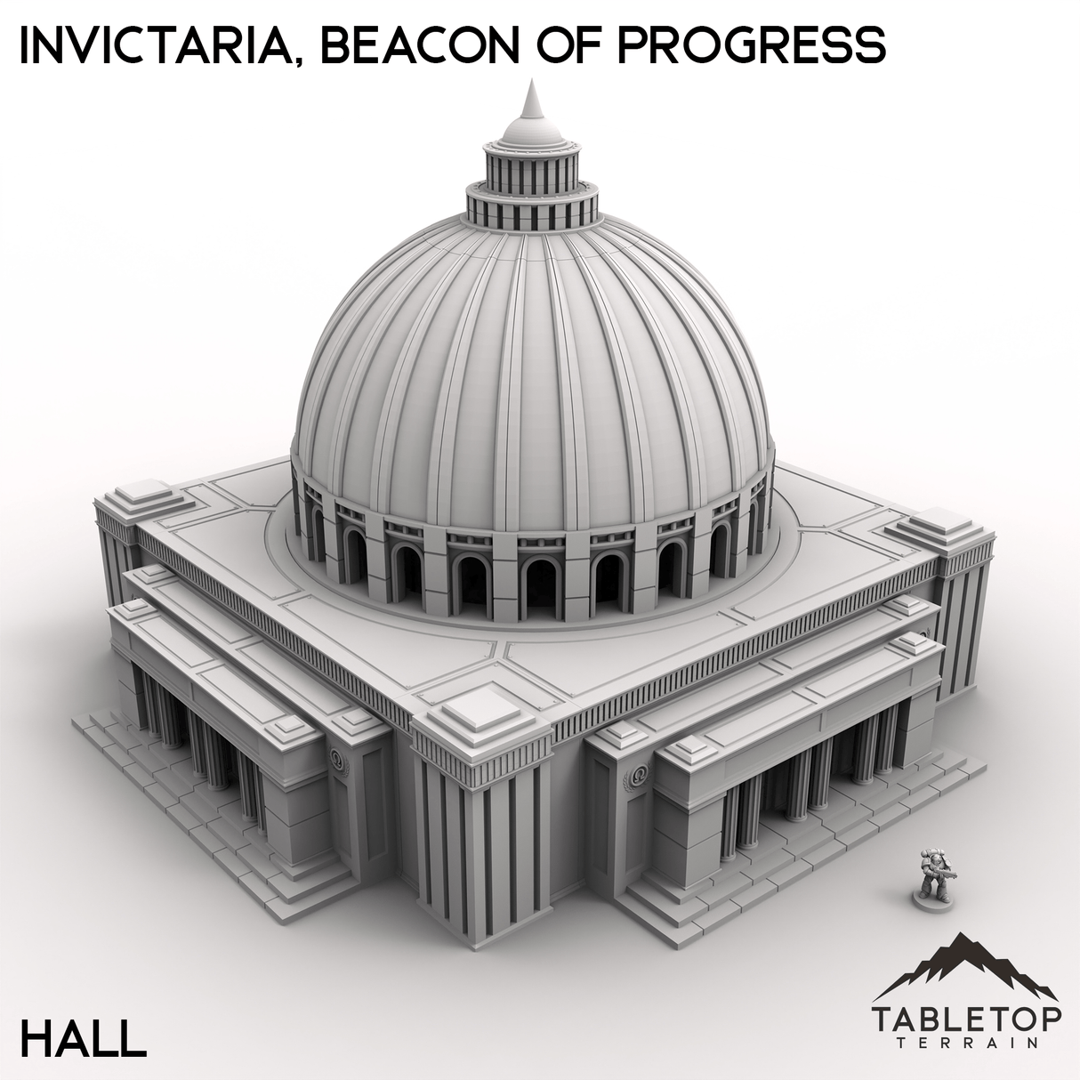 Tabletop Terrain Terrain 28/32mm / Hall Invictaria, Beacon of Progress