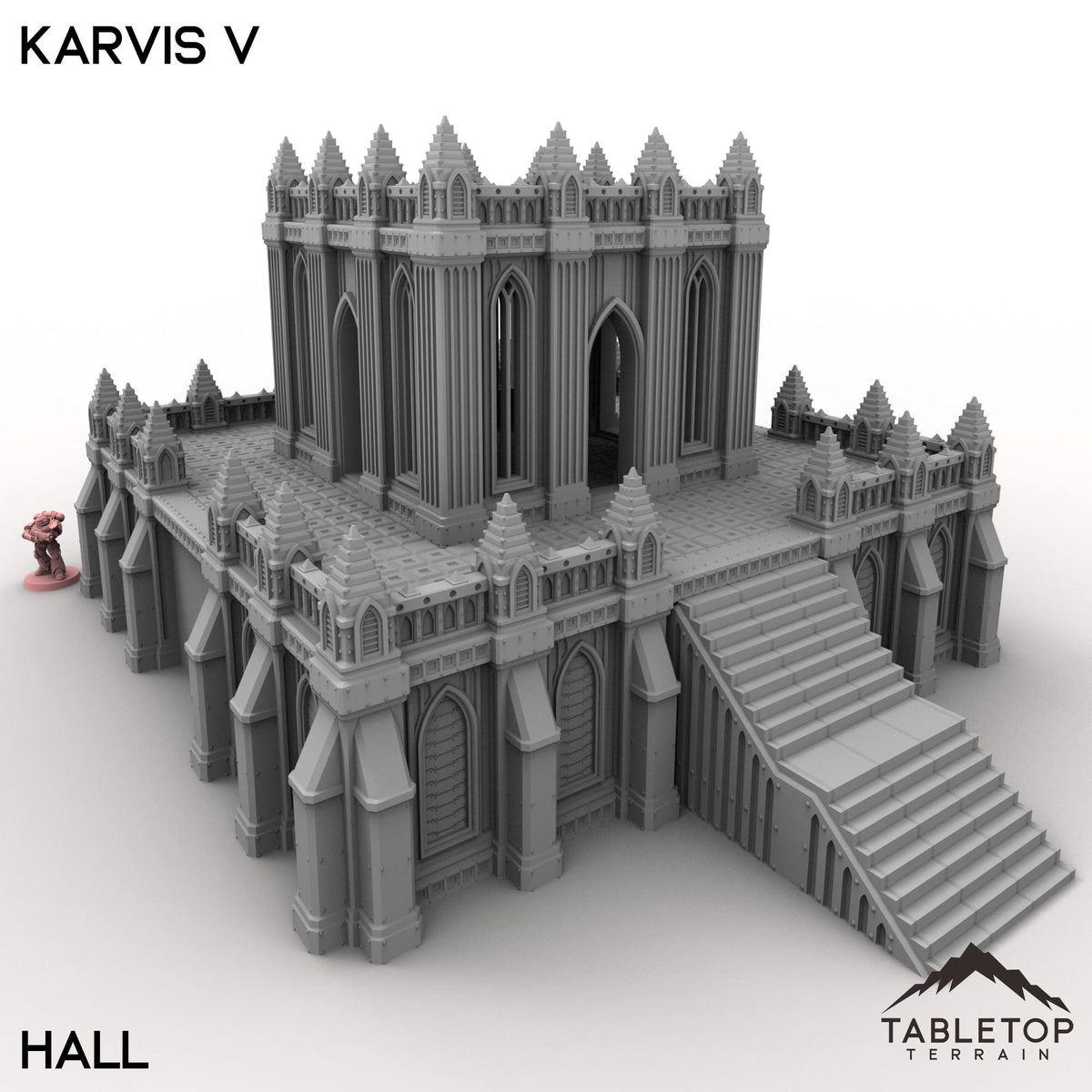 Tabletop Terrain Terrain 28/32mm / Hall Karvis V