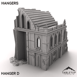 Tabletop Terrain Terrain 28/32mm / Hangar D Phoebian V Airfield