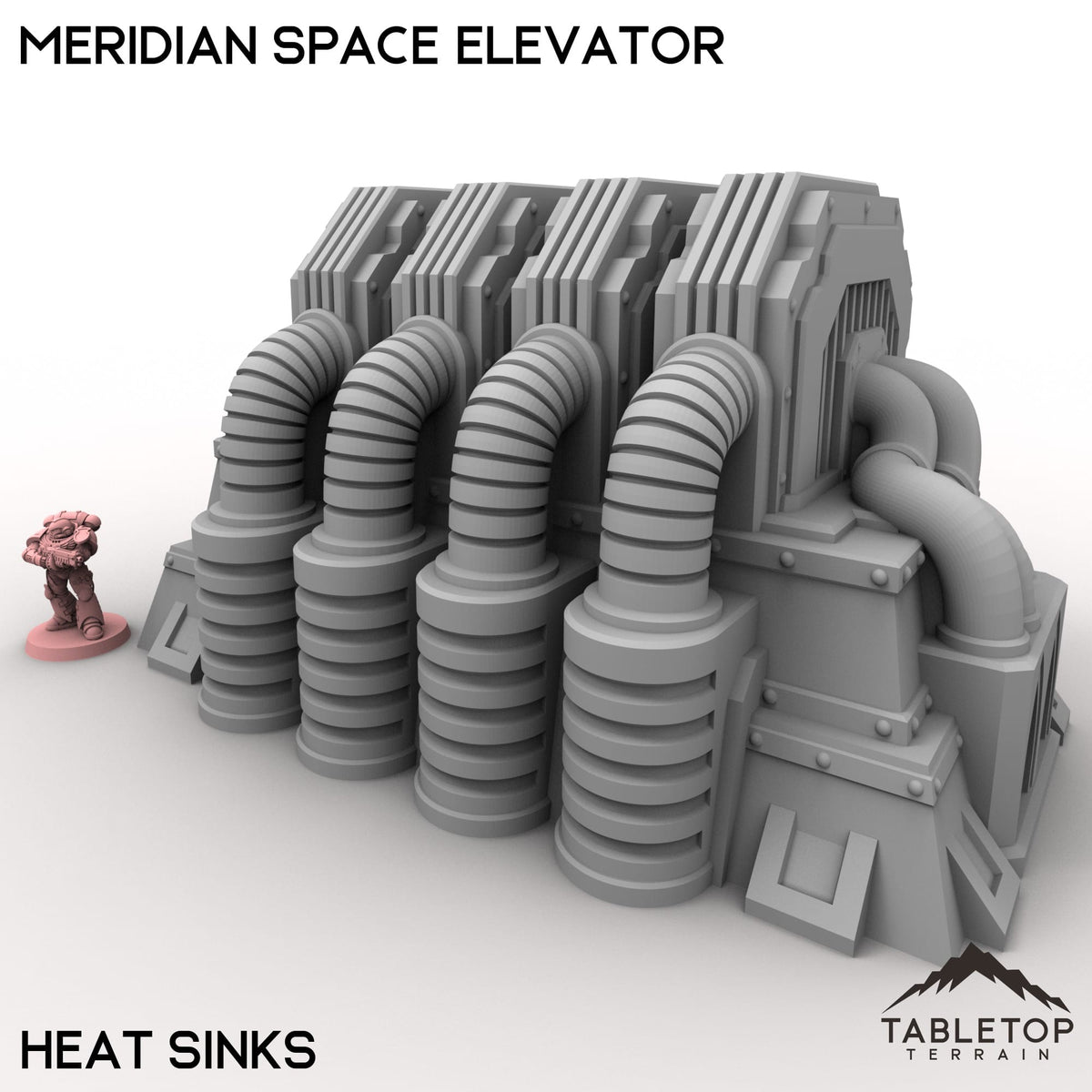Tabletop Terrain Terrain 28/32mm / Heat Sinks Meridian Space Elevator