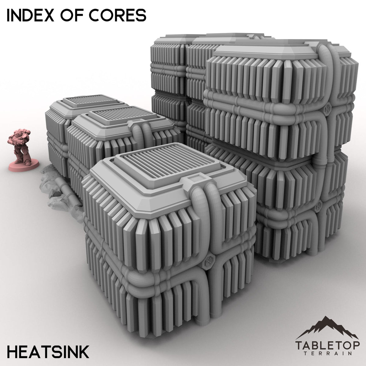 Tabletop Terrain Terrain 28/32mm / Heatsink Index of Cores