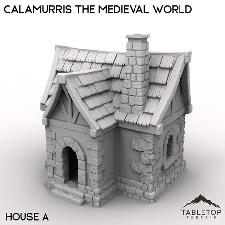 Tabletop Terrain Terrain 28/32mm / House A Calamurris the Medieval World