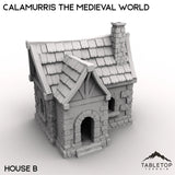 Tabletop Terrain Terrain 28/32mm / House B Calamurris the Medieval World