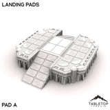 Tabletop Terrain Terrain 28/32mm / Landing Pad A Landing Pads - Phoebian V Airfield