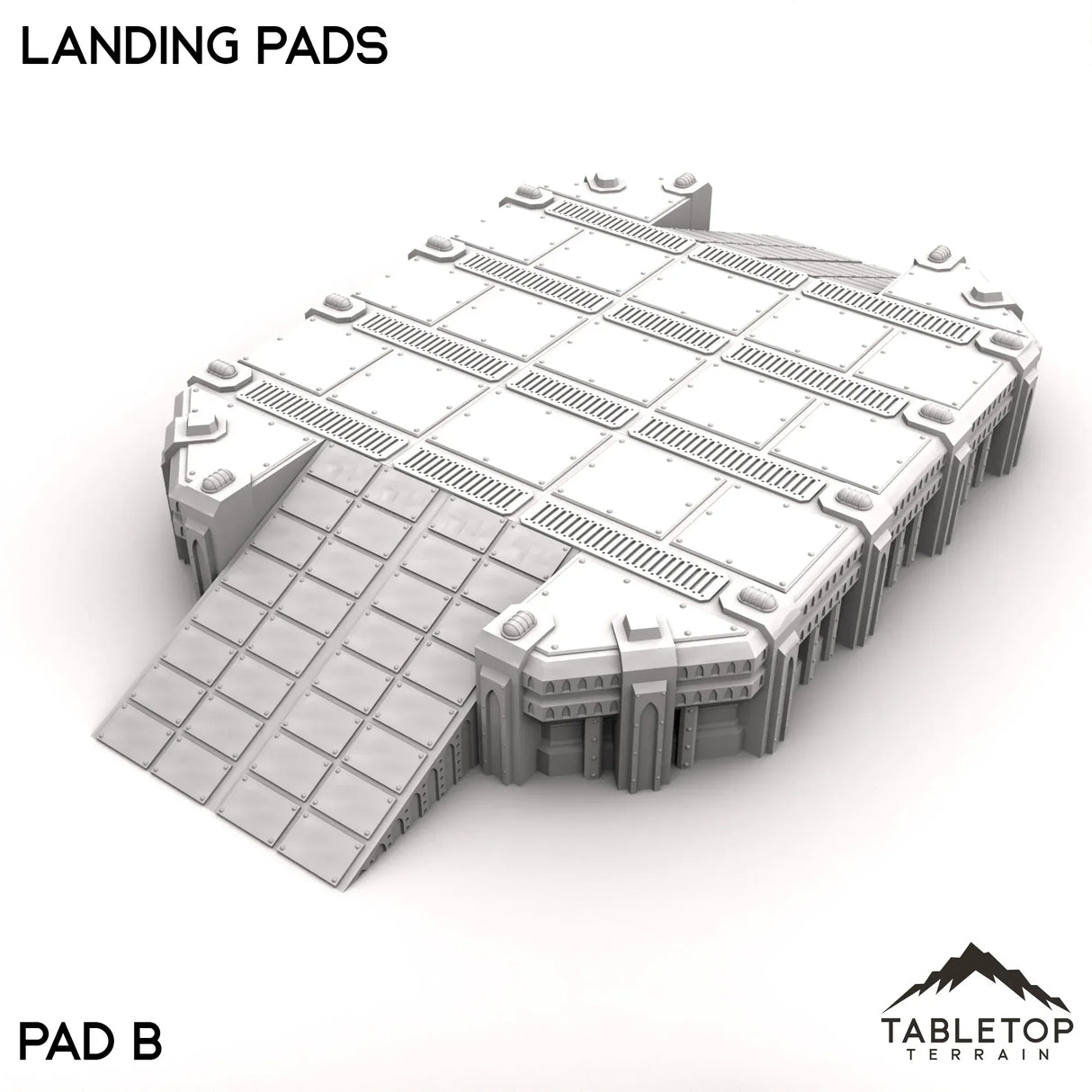 Tabletop Terrain Terrain 28/32mm / Landing Pad B Landing Pads - Phoebian V Airfield