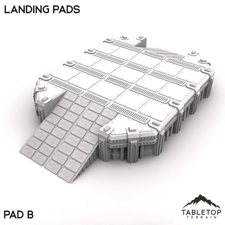 Tabletop Terrain Terrain 28/32mm / Landing Pad B Landing Pads - Phoebian V Airfield