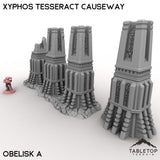 Tabletop Terrain Terrain 28/32mm / Obelisk A Xyphos Tesseract Causeway