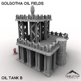 Tabletop Terrain Terrain 28/32mm / Oil Tank B Golgotha Oil Fields