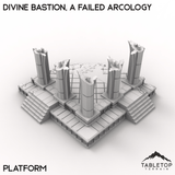 Tabletop Terrain Terrain 28/32mm / Platform Divine Bastion, a Failed Arcology